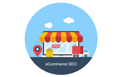 ecommerce online store illustration