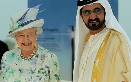 Sheikh Mohammed & Queen Elizabeth