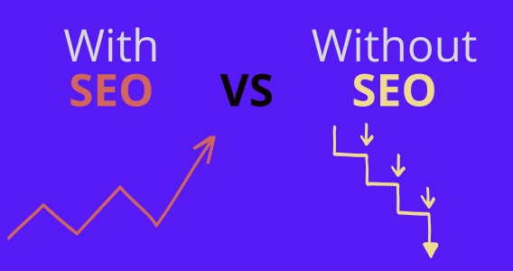 with SEO vs without SEO
