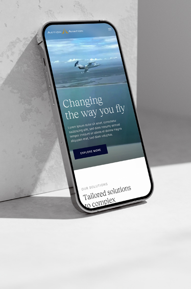 A modern airline website design featuring a user-friendly interface and vibrant visuals for easy navigation and booking.