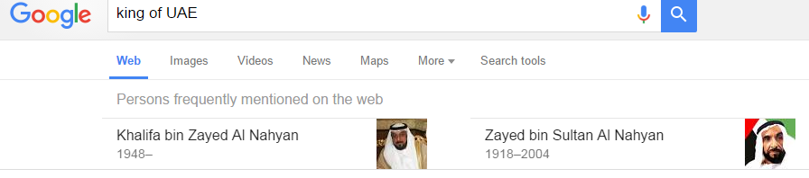 king of uae Google Search