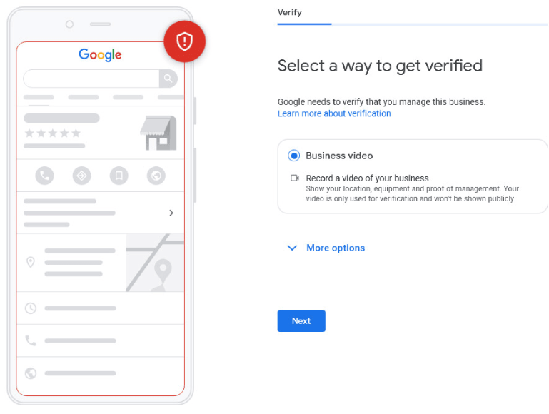 google business verification